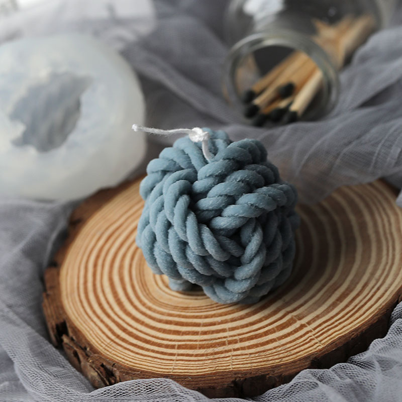 Soap Making Scents - 3D Wolle Form Kerze Form Duftkerze