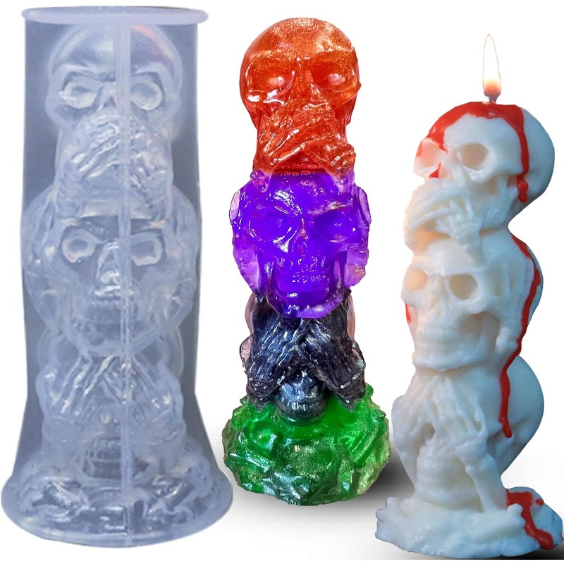 Silikonform 2026 Halloween Tot – Soap Making In School Bewertung und Preis