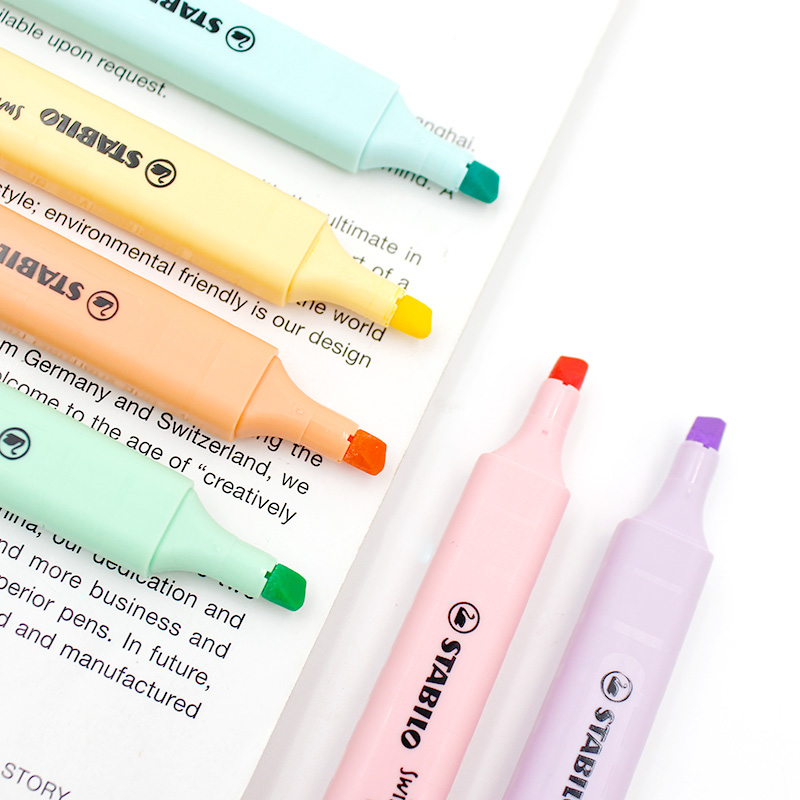 6 Stück Stabilio Text marker 2 – Stabilo Marker Boss Bewertung und Preis